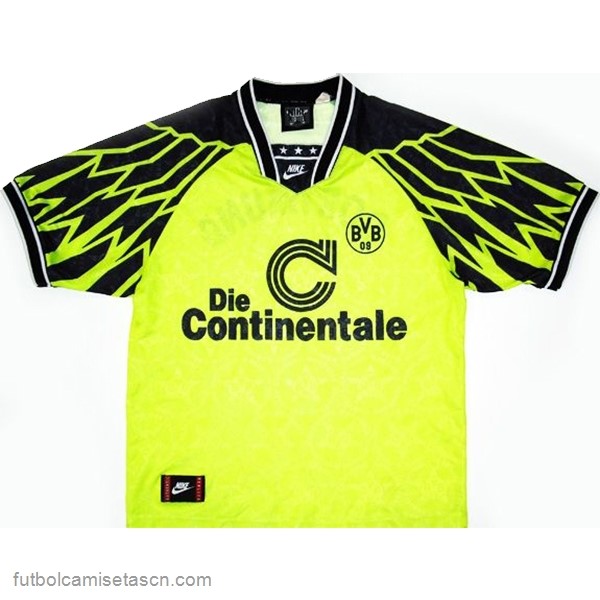 Tailandia Camiseta Borussia Dortmund 1ª Retro 1994 1995 Amarillo